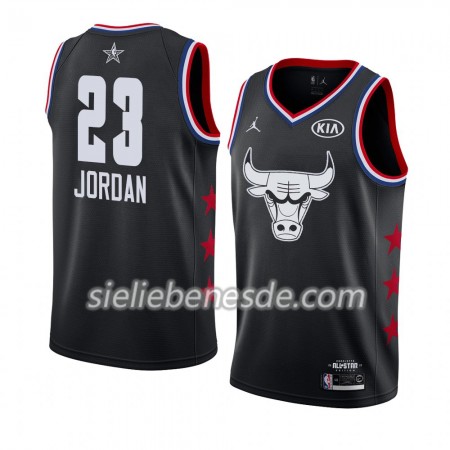 Herren NBA Chicago Bulls Trikot Michael Jordan 23 2019 All-Star Jordan Brand Schwarz Swingman